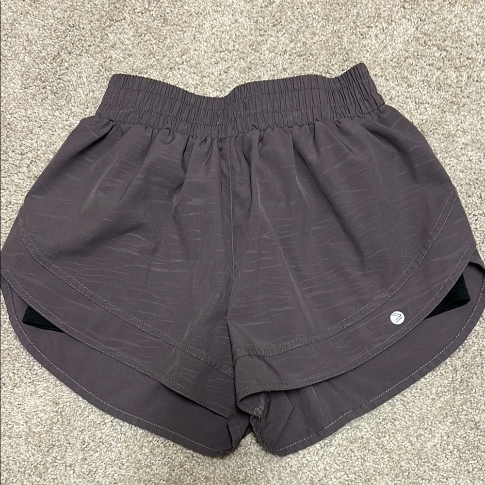 Women's Gray Athletic Shorts